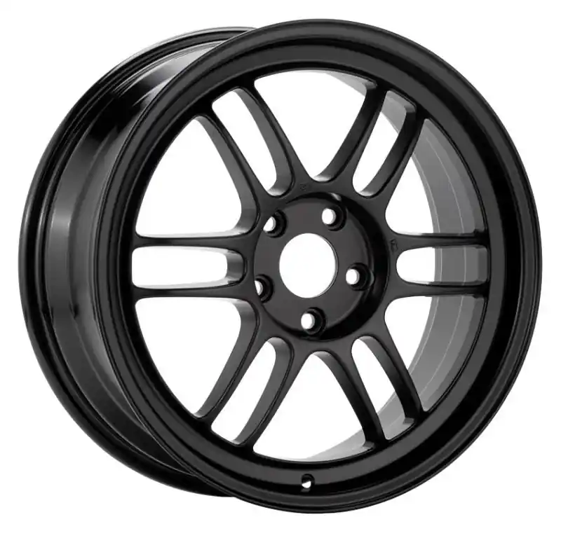 Worldwide Shipping Enkei RPF1 16x8 4x100 38mm Offset 73mm Bore Black Wheel Miata 4-Lug / 02-06 Mini / Honda 4-Lug