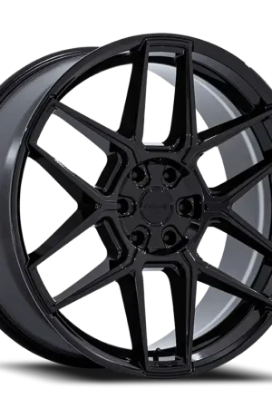 Niche Rise NC281 22x9.5 +38 5x114.3mm 72.56mm Gloss Black Factory Price
