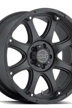 Black Rhino Glamis 18x9 -12 5x127mm 78mm Matte Black Exclusive Offer