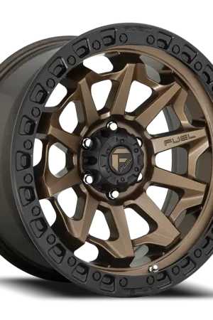 Fuel Covert D696 18x9 +1 5x139.7mm 87.1mm Matte Bronze Black Bead Ring One Day Deal