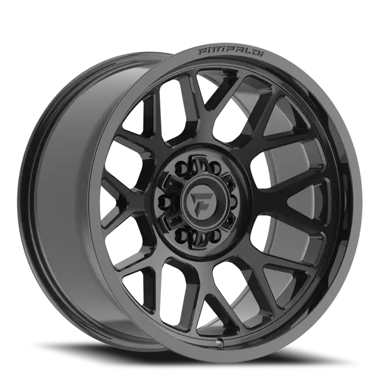 Limited Edition Fittipaldi Offroad Alpha Series FA17B 20x10 -19 8x165mm 125.2mm Gloss Black