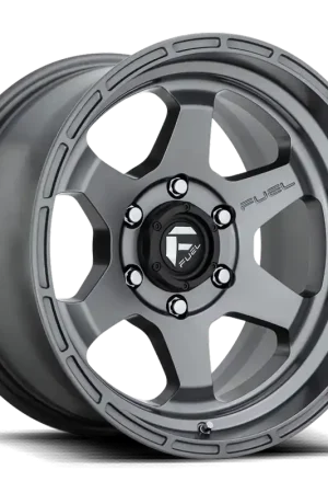 Last Chance Fuel Shok D665 17x9 -12 6x139.7mm 106.1mm Matte Anthracite