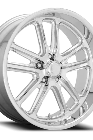 US Mags Bullet U131 22x9 +1 5x127mm 78mm Chrome Hassle-Free Returns