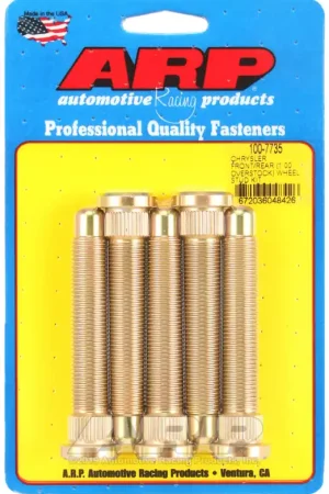 ARP Chrysler Front / Rear M14 1.000 Over Stock Wheel Stud Kit Crafted