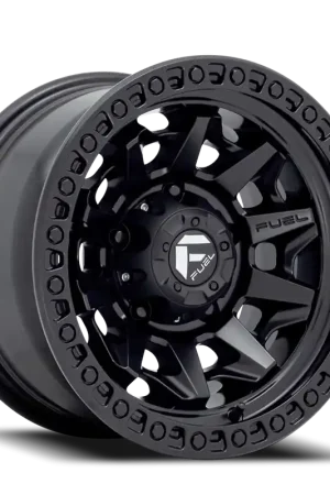 Fuel Covert D694 17x9 -12 5x150mm 110.1mm Matte Black Worldwide Shipping