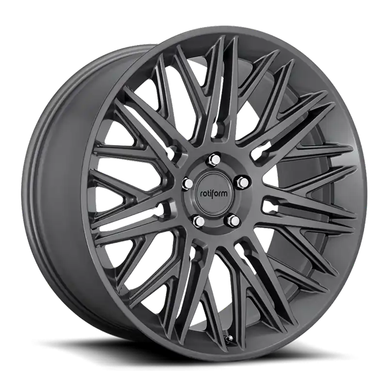 Rotiform JDR R163 22x10 +20 5x112mm 66.5mm Matte Anthracite Authentic