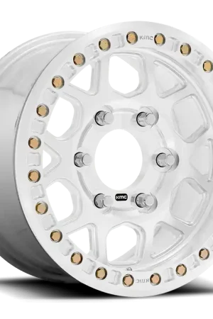 KMC Mesa Forged Beadlock KM444 17x9 -12 6x139.7mm 108mm Raw Machined Best Seller