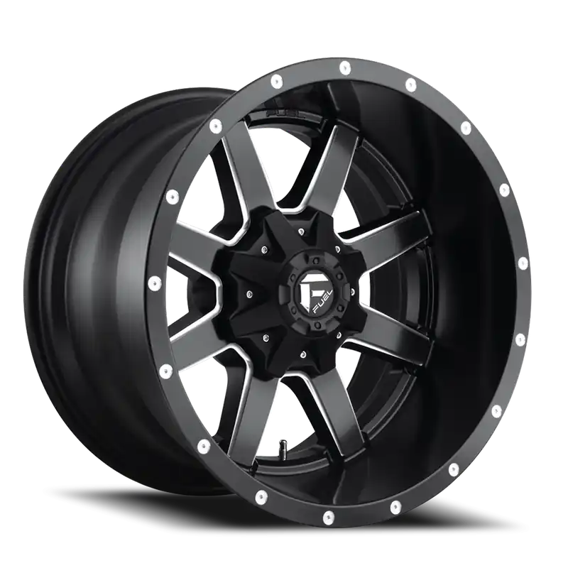 Fuel Maverick D538 18x9 +1 8x180mm 125.2mm Black Milled Save Now