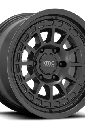 KMC Canyon KM719 SB 17x8.5 +0 6x135mm 87.1mm Satin Black Top Pick