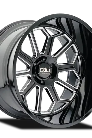 Cali OffxRoad Auburn 9117 Gloss Black Milled 20x10 6x135 x25mm 87.1mm Top Pick