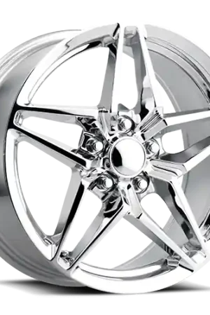 Factory Reproductions FR 29 C7 ZR1 Corvette Replica CH 19x10 +40 5x120.65mm 70.3mm Chrome Instant Buy