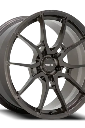 Free Shipping Niche Kanan T111 20x10 +38 5x114.3mm 70.5mm Brushed Candy Smoked