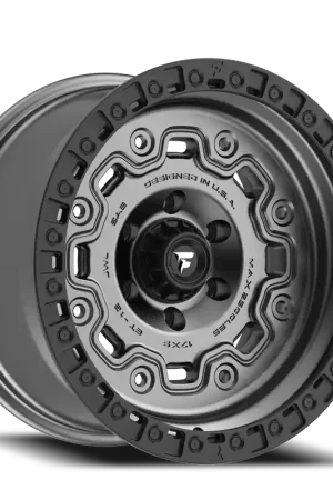 Fittipaldi Offroad Terra Series FT100 AB 20x9 +18 6x139.7mm 106.2mm Satin Anthracite Black Ring Weekend Sale