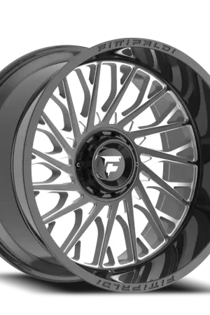 Fittipaldi Offroad Alpha Series FA08 BM 22x12 -44 8x170mm 125.2mm Black Milled Low Price