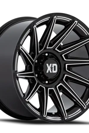 XD Series Specter XD867 GB 20x10 -18 8x180mm 124.2mm Gloss Black Milled Limited Offer