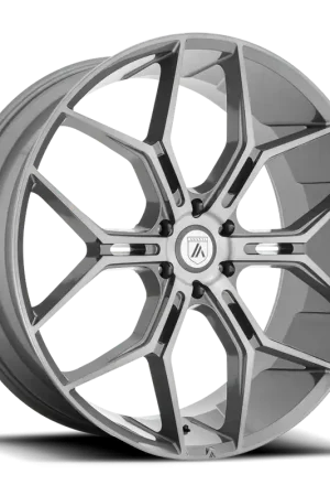 Get Yours Asanti Black Label Monarch Truck ABL38 GY 22x9.5 +38 6x135mm 87.1mm Brushed Titanium