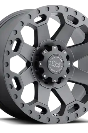 While Supplies Last Black Rhino Warlord GY 18x9 -12 8x165.1mm 122.1mm Matte Gunmetal
