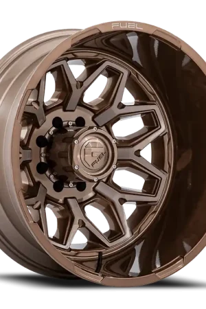 Fuel Flux Dually D876 20x8.25 -227 8x165.1mm 117mm Platinum Bronze Latest