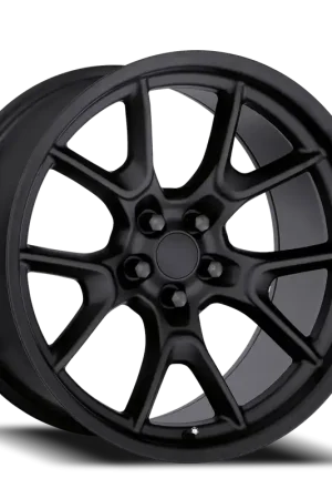 Factory Reproductions FR 66F Dodge Anniversary Flow Form Replica SB 20x11 -3 5x115mm 71.5mm Satin Black Grab Now