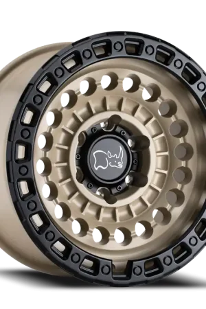 Black Rhino Sentinel DS 17x8.5 -18 5x127mm 71.6mm Desert Sand Black Lip Edge Buy Online