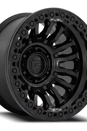 Fuel Rincon Beadlock FC125MX 17x9 -38 5x127mm 71.5mm Blackout Trusted Brand