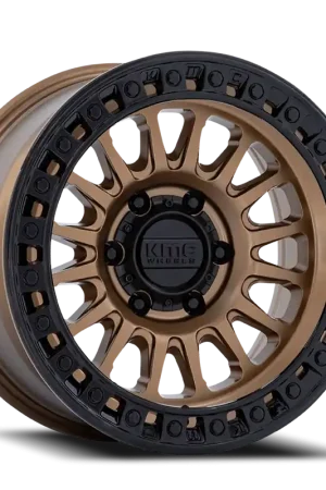 Fast Shipping KMC IMS KM552 ZB 20x9 +0 8x170mm 125.1mm Matte Bronze Gloss Black Lip
