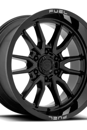 Fuel Clash 6 D760 22x10 -18 6x139.7mm 106.1mm Gloss Black Special Discount