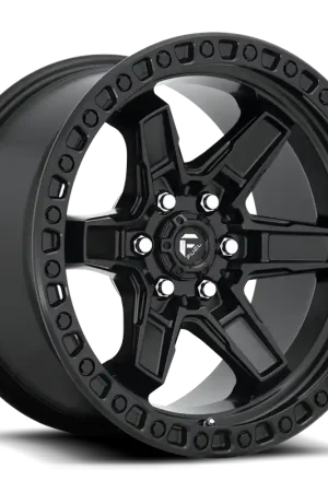 Free Shipping Fuel Kicker D697 17x9 +1 6x139.7mm 106.1mm Matte Black