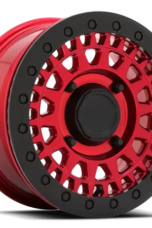 Black Rhino Parker Beadlock UTV RD 15x7 +51 4x110mm 80.2mm Candy Red Black Bead Ring Holiday Sale