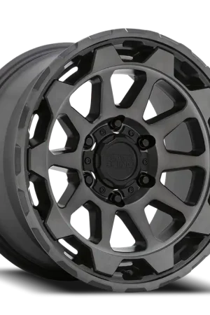 Black Rhino Rotor GY 20x9 -18 5x127mm 71.6mm Matte Gunmetal Brushed Tinted Face Editor’s Pick