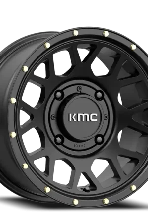 Buy Today KMC Grenade UTV KS135 15x10 +0 4x137mm 112.1mm Satin Black