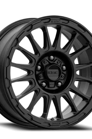KMC Impact KM542 SB 17x9 +18 6x114.3mm 66.1mm Satin Black Seasonal Sale