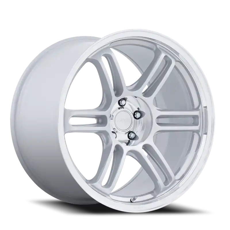 Rotiform RPS RC209SD 19x9.5 +22 5x120mm 74.1mm Matte Silver Diamond Cut Lip Sale