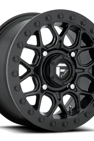 Fuel Tech Beadlock UTV D916 15x7 +38 4x156mm 132mm Matte Black Beadlock Hassle-Free Returns