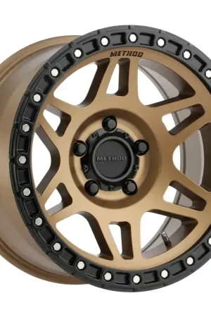 Money Back Guarantee Method MR312 17x8.5 0mm Offset 5x150 110.5mm CB Method Bronze/Black Street Loc Wheel