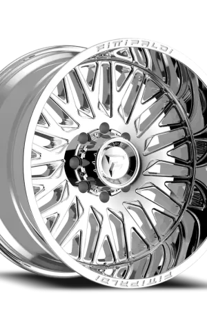 Low Price Fittipaldi Offroad Alpha Series FA07 MC 26x12 -44 8x170mm 125.2mm Chrome Mirror Coat