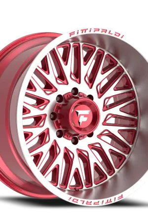 Fittipaldi Offroad Alpha Series FA07 MR 26x12 -44 8x165.1mm 125.2mm Gloss Red Machined Clearance