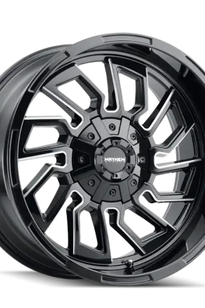 Mayhem Flywheel 8111 Gloss Black Milled 20x9 5x127/5x139.7 0mm 87.1mm Mega Sale