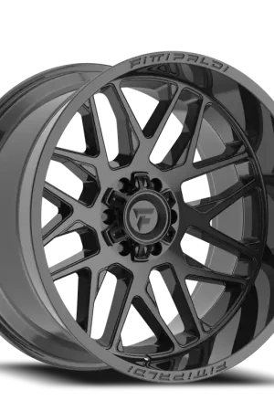 Limited Offer Fittipaldi Offroad Alpha Series FA19B 22x12 -44 8x180mm 124.3mm Gloss Black