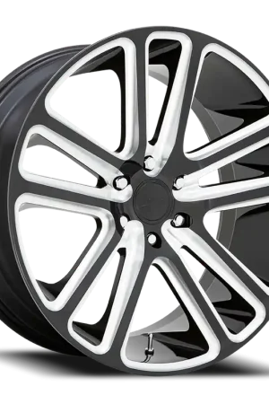 DUB Flex S255 26x10 +30 6x135mm 87.1mm Gloss Black Milled Super Sale