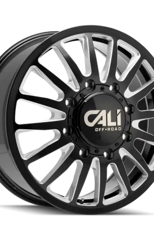 Cali OffxRoad Summit Dually Rear 9110 Gloss Black Milled 20x8.25 8x210 x192mm 154.2mm Reduced Price