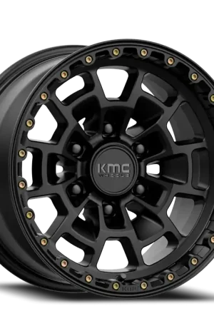 Secure Checkout KMC Summit KM718 SB 16x8 +0 6x120mm 66.9mm Satin Black