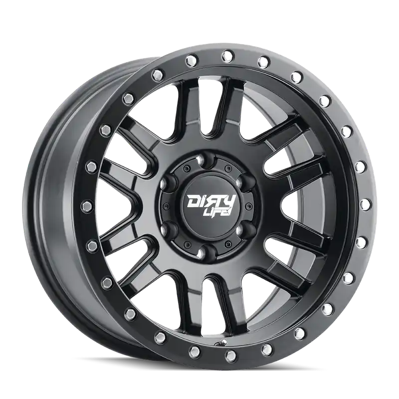 Dirty Life Canyon Pro 9309 Satin Black 17x9 5x127 x12mm 71.5mm Sale