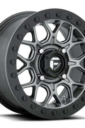 Fuel Tech Beadlock UTV D919 15x7 +38 4x156mm 132mm Matte Gunmetal Black Bead Ring New Arrival