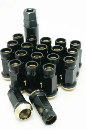 Special Discount Wheel Mate Muteki SR45R Lug Nut Kit 12x1.5 - Black