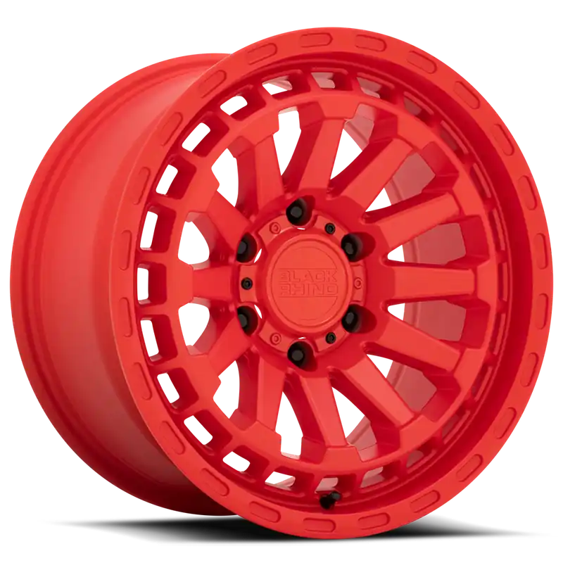 Black Rhino Raid RD 20x9.5 -18 6x139.7mm 112.1mm Matte Red Secure Checkout