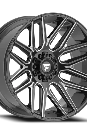 Fittipaldi Offroad Alpha Series FA14 BM 20x10 -19 8x165mm 125.2mm Gloss Black Milled Shop Now
