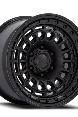 Budget Black Rhino Sahara MB 17x9 +0 6x139.7mm 106.1mm Matte Black Gloss Black Lip