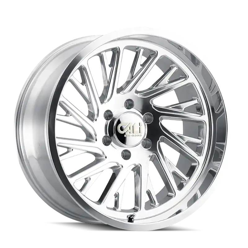 Weekend Sale Cali OffxRoad Purge 9114 Polished 24x14 8x165.1 x76mm 125.2mm