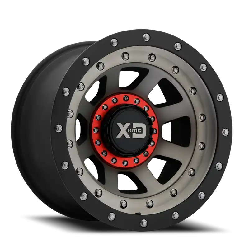 Limited Time XD Series FMJ XD137 SB-DT 20x9 +0 8x180mm 124.2mm Satin Black Dark Tint